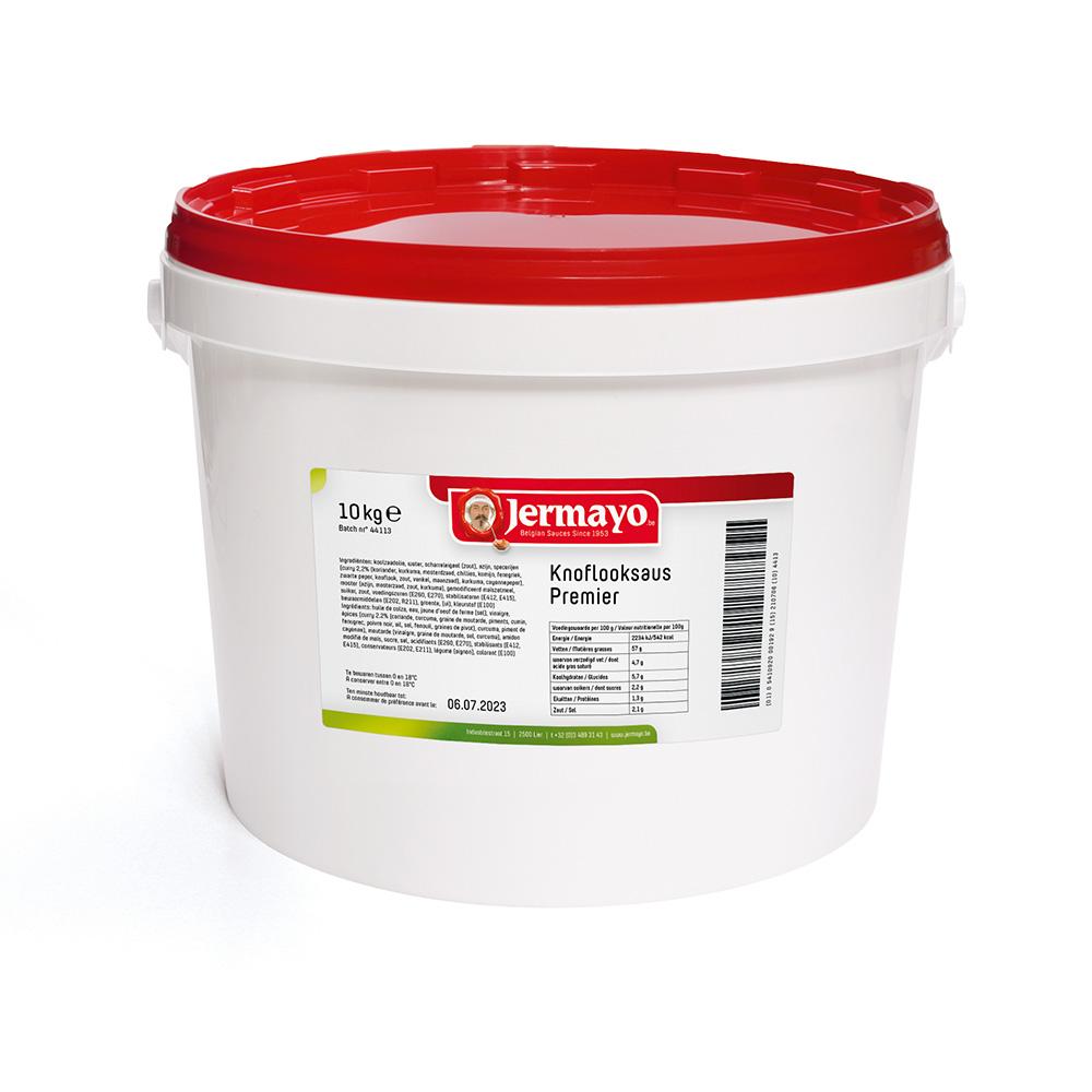 Garlic sauce Premier - Bucket 10kg - Cold sauces Garlic sauce Premier - Bucket 10kg - Cold sauces