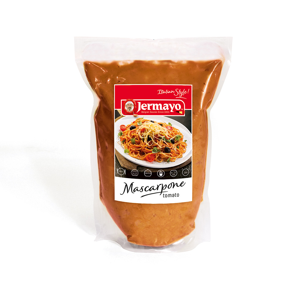 Tomato Mascarpone sauce - 4 x pouch 1L - Culinary sauces
