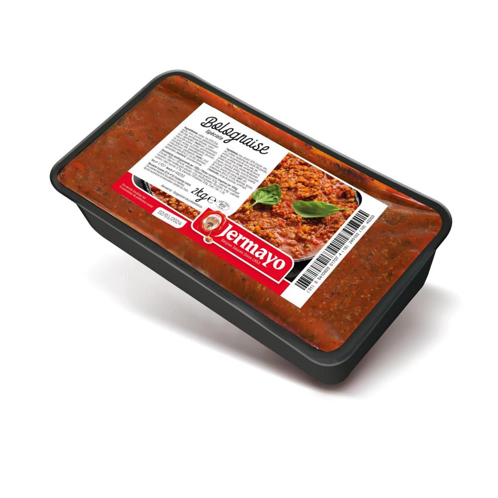 Bolognaisesaus Spéciale - 3 x bakje 2kg - Bereide gerechten Bolognaisesaus Spéciale - 3 x bakje 2kg - Bereide gerechten