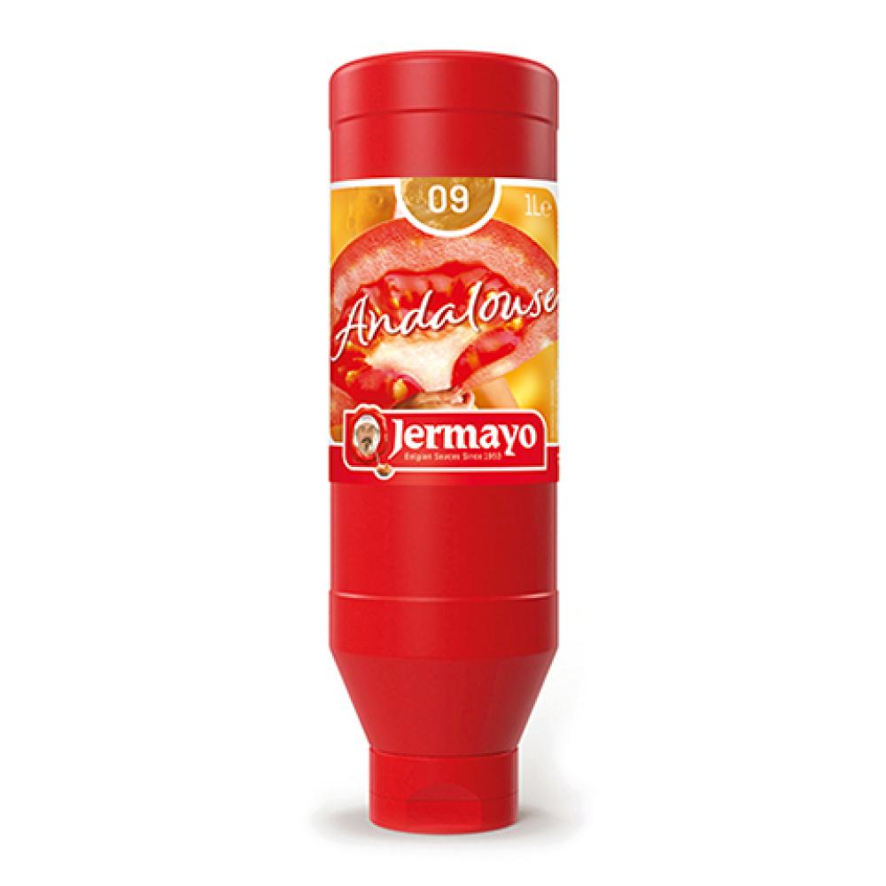 Andalouse sauce - 6 x tube 1L - Cold sauces Andalouse sauce - 6 x tube 1L - Cold sauces